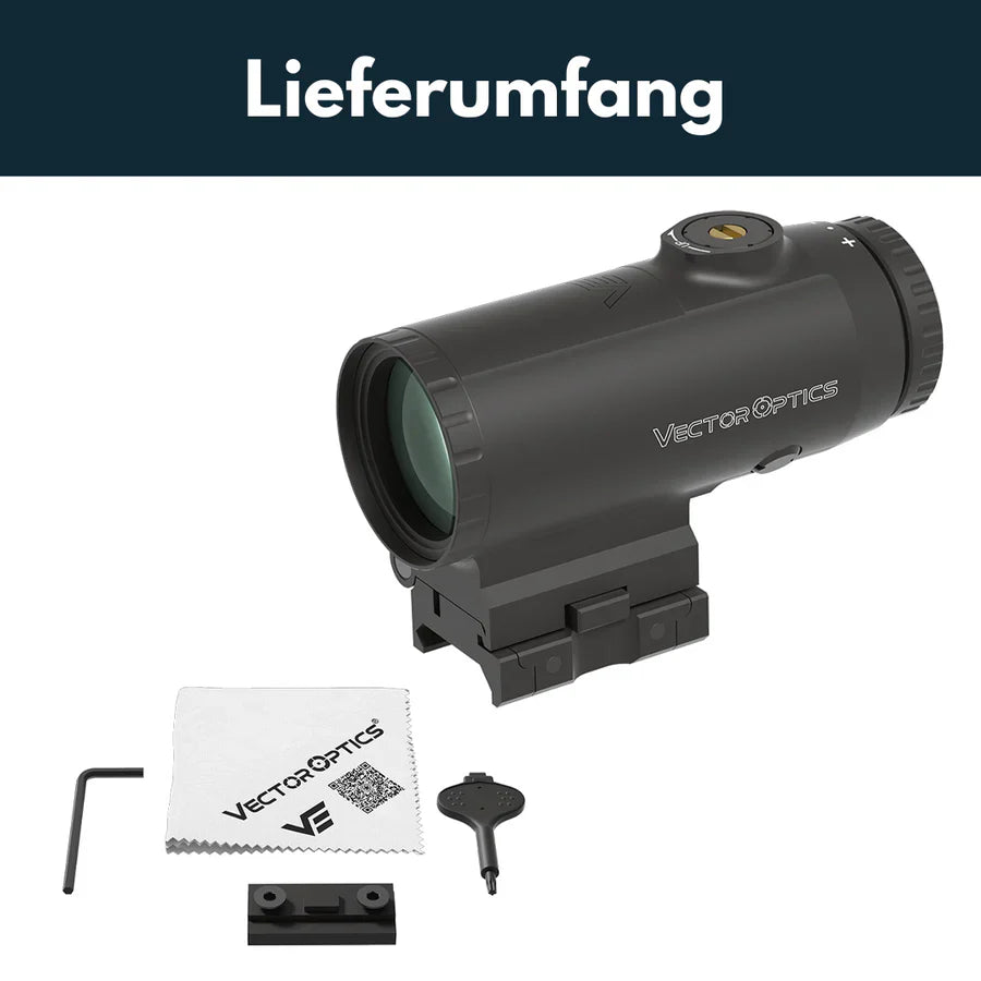 Vector Optics Paragon 5x30 Μεγεθυντικός Φακός Micro