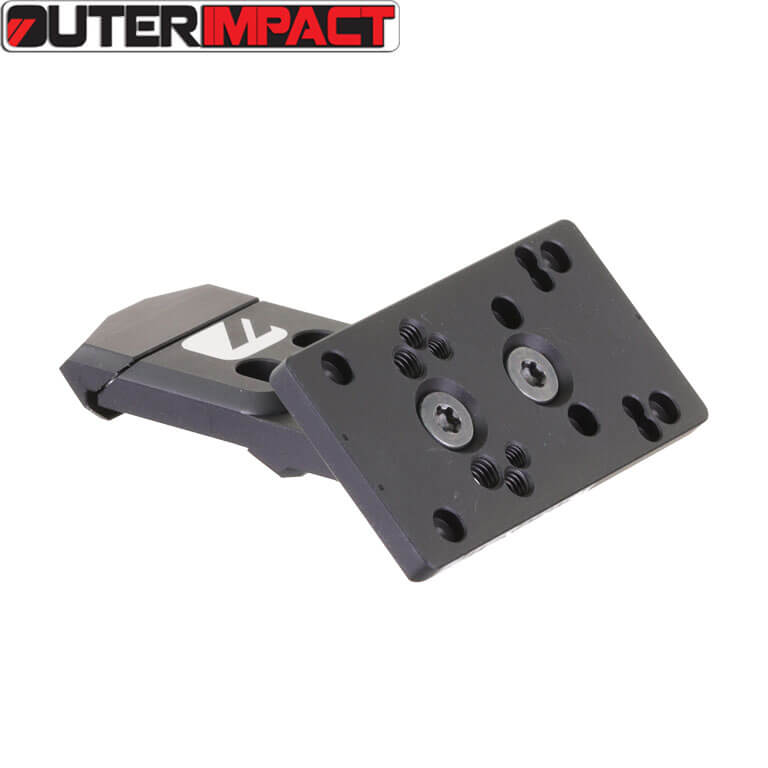 CZ Scorpion, CZ Bren 2 offset βάση για σκοπευτικό κόκκινης κουκκίδας 45° | MRA footprint