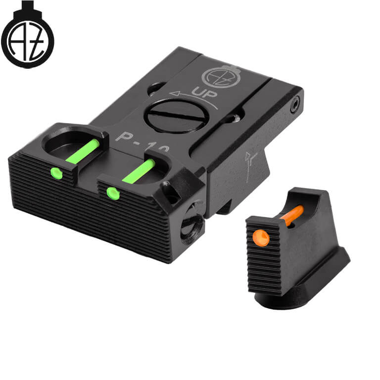 CZ P-10 ρυθμιζόμενα σκοπευτικά | οπτική ίνα B