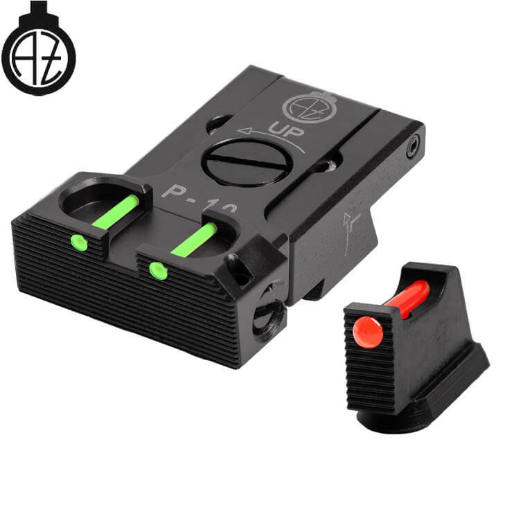 CZ P-10 ρυθμιζόμενα σκοπευτικά | οπτική ίνα B
