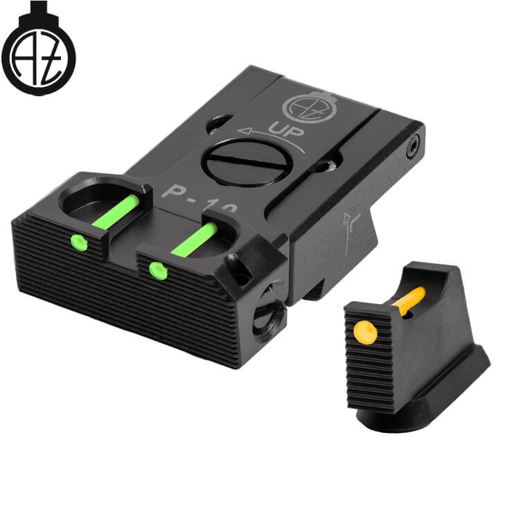 CZ P-10 ρυθμιζόμενα σκοπευτικά | οπτική ίνα B