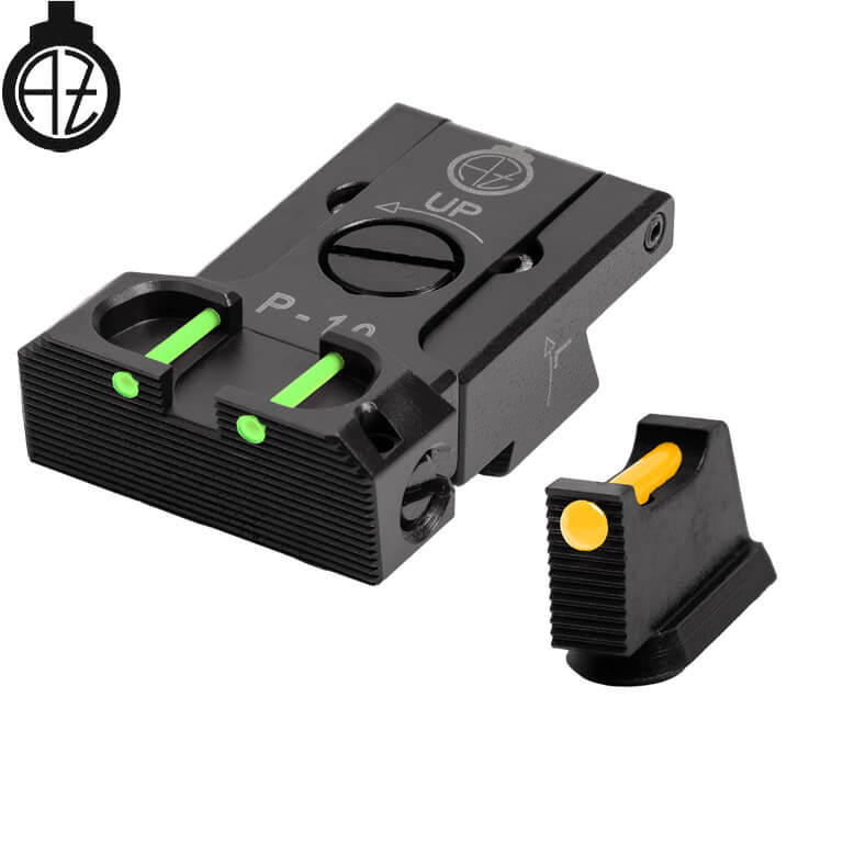 CZ P-10 ρυθμιζόμενα σκοπευτικά | οπτική ίνα B