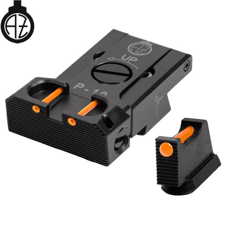CZ P-10 ρυθμιζόμενα σκοπευτικά | οπτική ίνα B