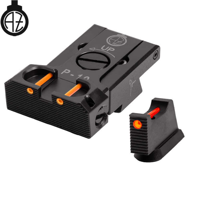 CZ P-10 ρυθμιζόμενα σκοπευτικά | οπτική ίνα B