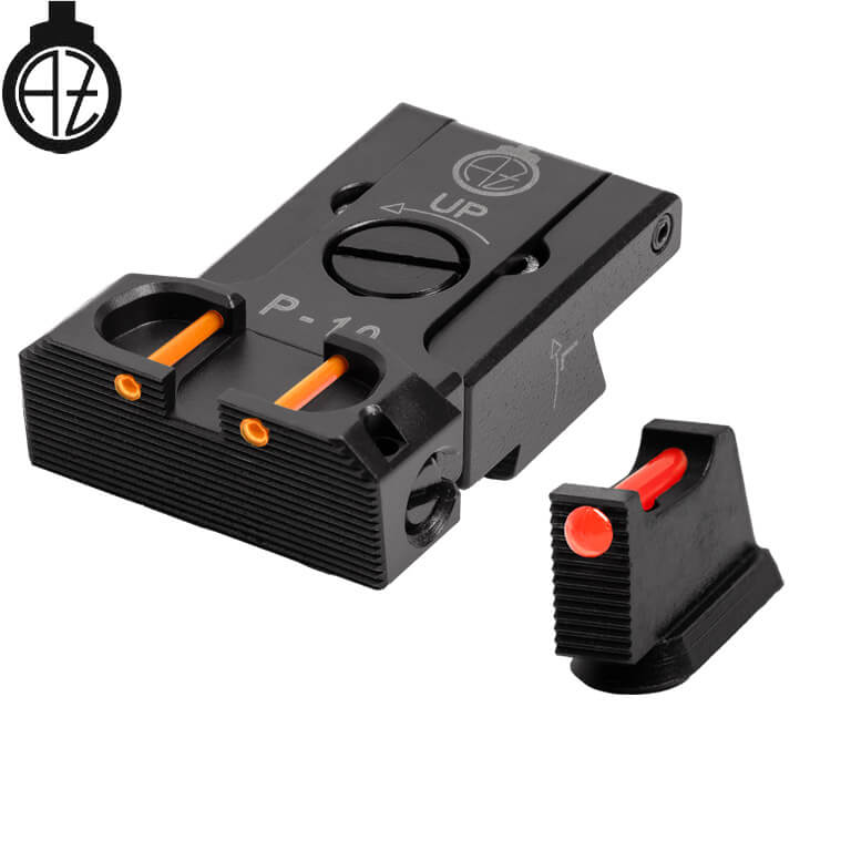 CZ P-10 ρυθμιζόμενα σκοπευτικά | οπτική ίνα B