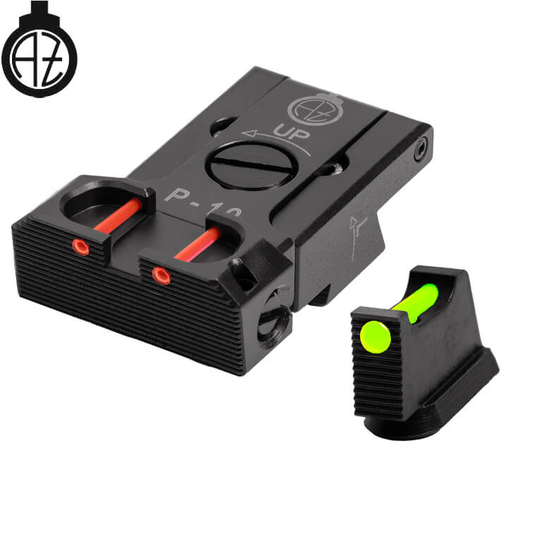 CZ P-10 ρυθμιζόμενα σκοπευτικά | οπτική ίνα B