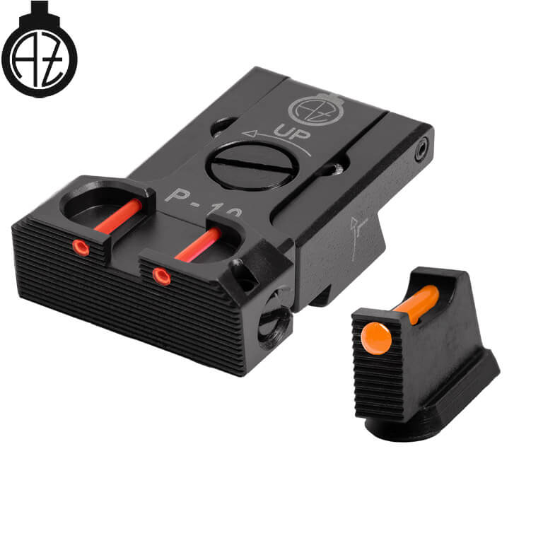 CZ P-10 ρυθμιζόμενα σκοπευτικά | οπτική ίνα B