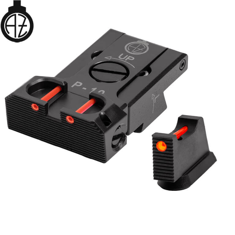 CZ P-10 ρυθμιζόμενα σκοπευτικά | οπτική ίνα B