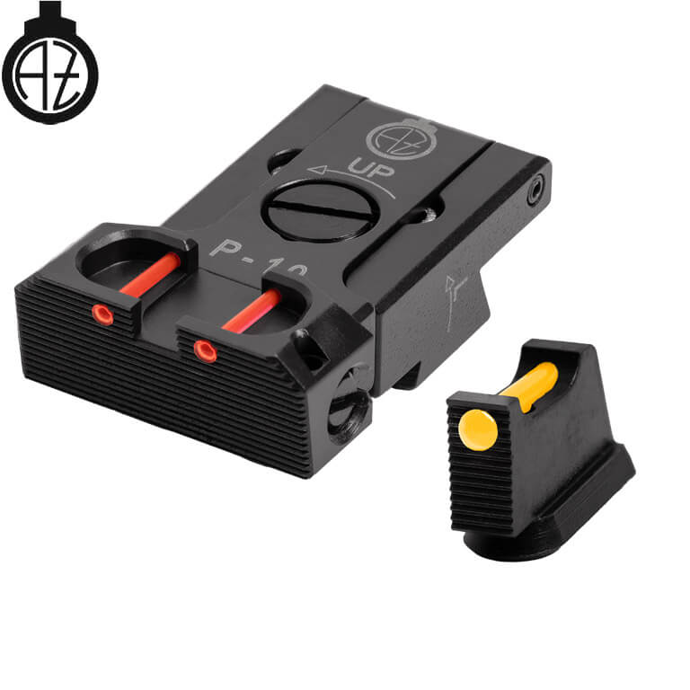 CZ P-10 ρυθμιζόμενα σκοπευτικά | οπτική ίνα B