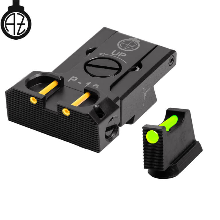 CZ P-10 ρυθμιζόμενα σκοπευτικά | οπτική ίνα B