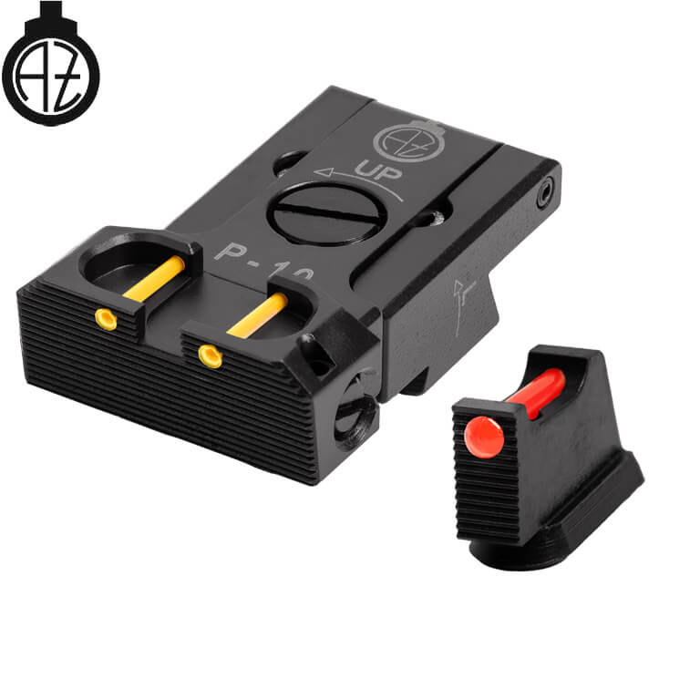 CZ P-10 ρυθμιζόμενα σκοπευτικά | οπτική ίνα B