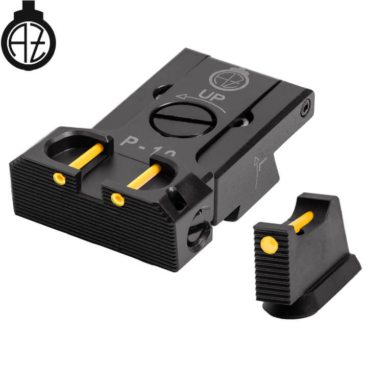 CZ P-10 ρυθμιζόμενα σκοπευτικά | οπτική ίνα B