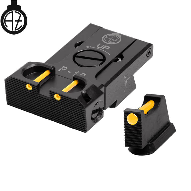 CZ P-10 ρυθμιζόμενα σκοπευτικά | οπτική ίνα B