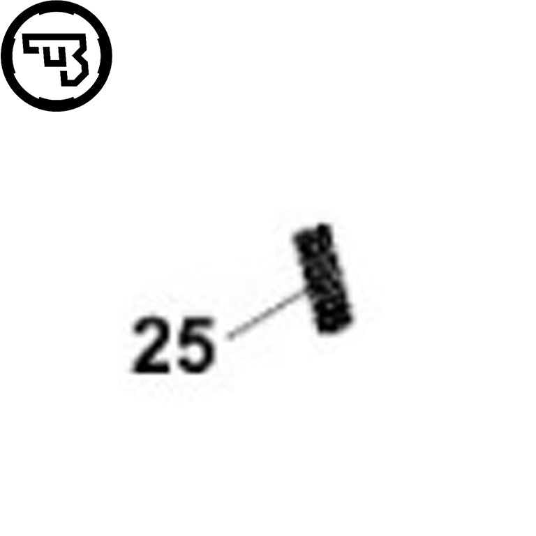 CZ P-10 ελατήριο πλάκας αποσυναρμολόγησης | part #25
