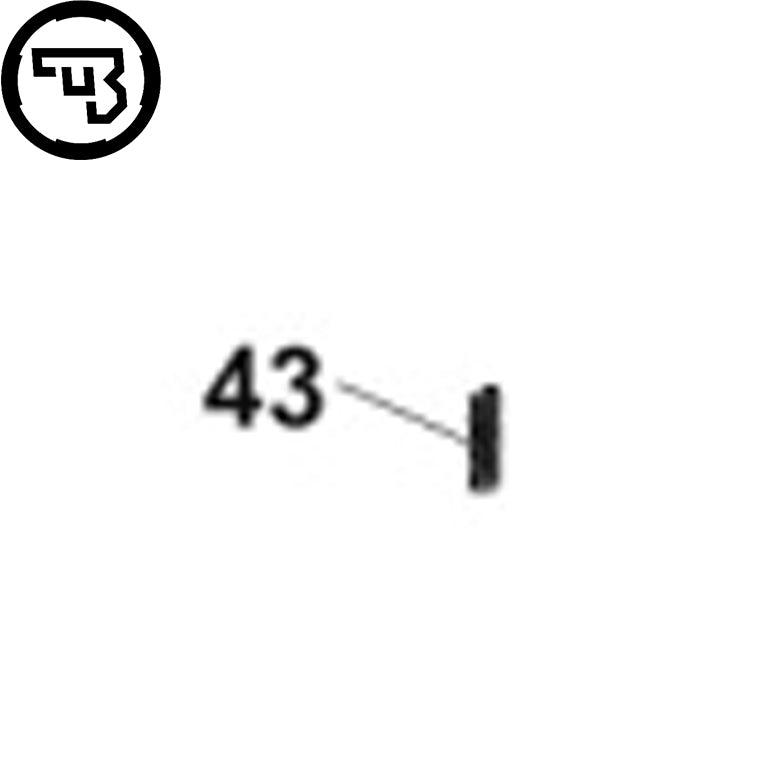 CZ Scorpion Evo ελατήριο μοχλού συγκράτησης κλείστρου πιστολιού | part #43