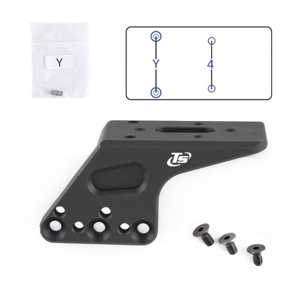 CZ TS 2 βάση για σκοπευτικό κόκκινης κουκκίδας στο πλάι | Trijicon RMR footprint