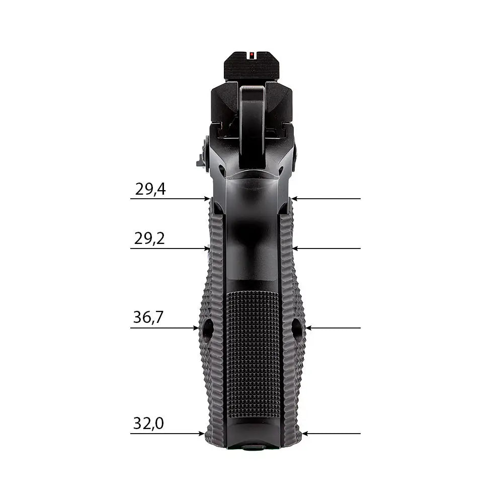 CZ Shadow 2 Compact & Carry αλουμινένιες λαβές | ET