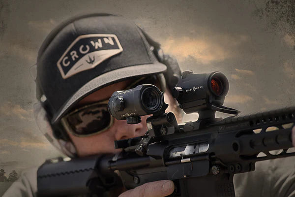 Sightmark XTM-3 Μεγεθυντής 3x με LQD ανακλινόμενη στο πλάι βάση