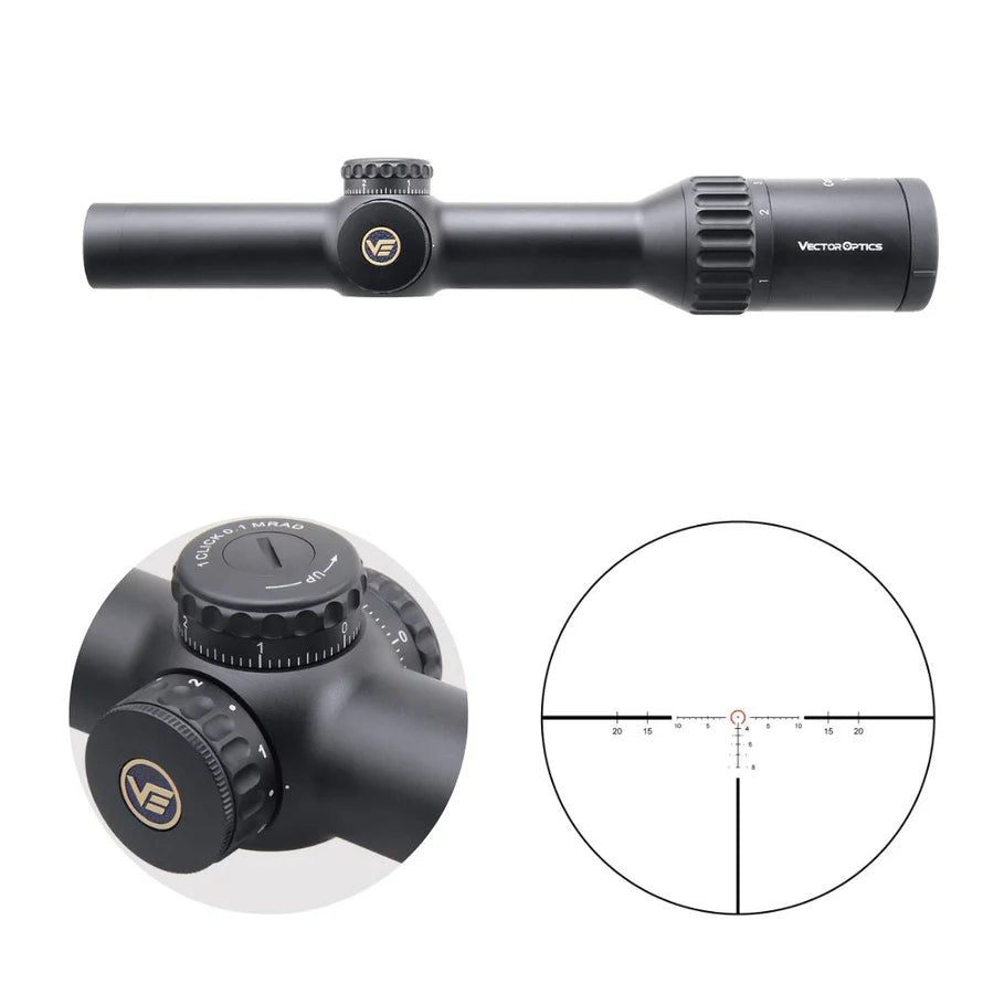 Vector Optics Continental x8 1-8x24 ED Tactical διοπτρικό σκοπευτικό