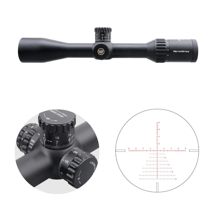Vector Optics Continental x8 2-16x44 ED Tactical διοπτρικό σκοπευτικό