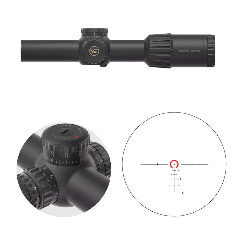 Vector Optics TAURON 1-6x24 SFP διοπτρα