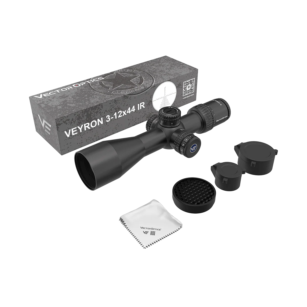 Vector Optics Veyron 3-12x44IR SFP compact rifle scope Vector Optics
