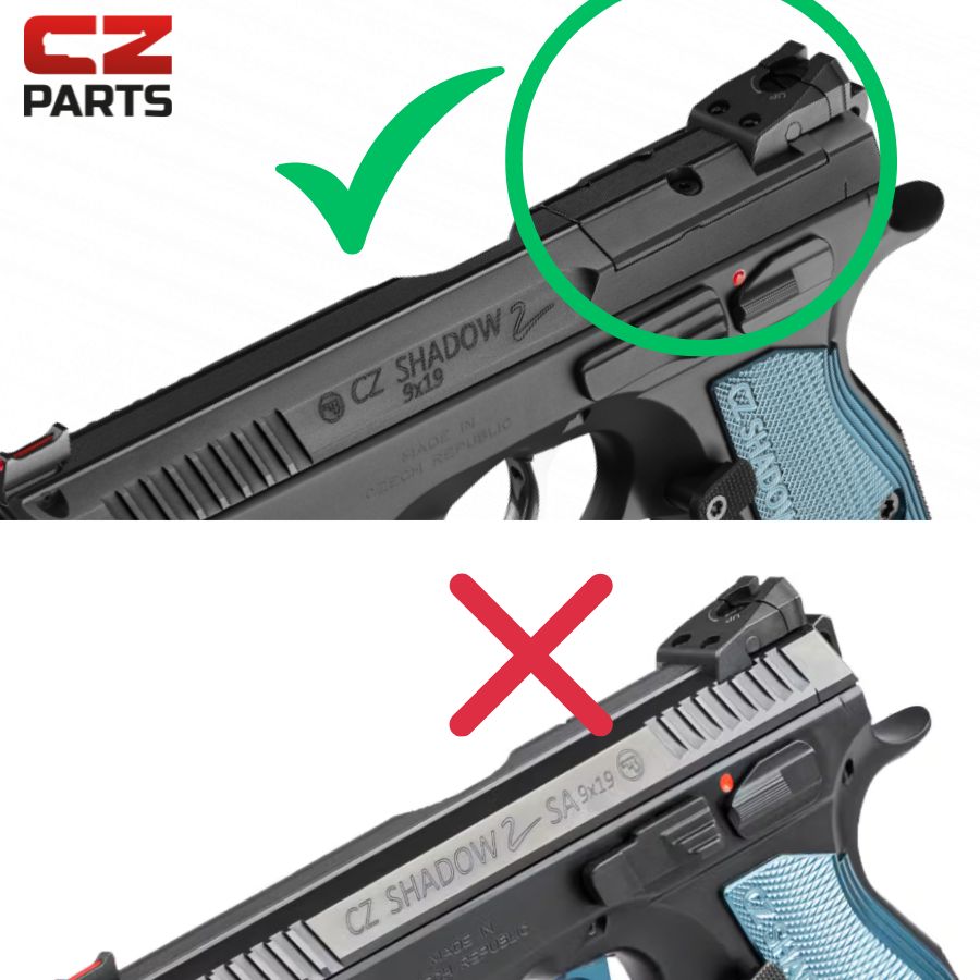 CZ Shadow 2 OR πλάκα αντάπτορα | Aimpoint A-CUT footprint