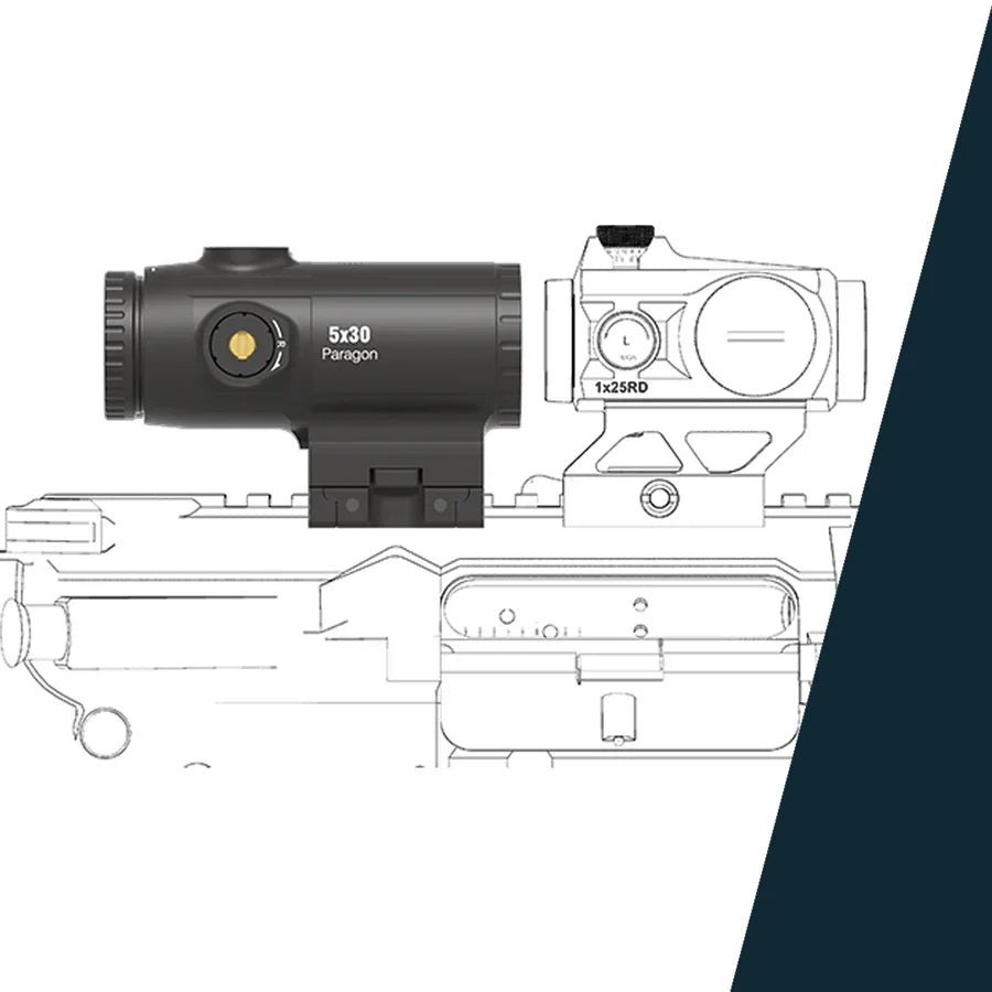 Vector Optics Paragon 5x30 Μεγεθυντικός Φακός Micro 