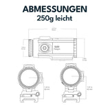 Vector Optics Paragon 5x30 Μεγεθυντικός Φακός Micro 