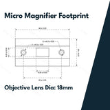 Vector Optics Paragon 3x18 Μεγεθυντικός Φακός Micro 