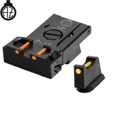CZ P-10 ρυθμιζόμενα σκοπευτικά | οπτική ίνα B 