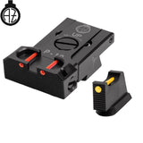 CZ P-10 ρυθμιζόμενα σκοπευτικά | οπτική ίνα B 