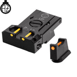 CZ P-10 ρυθμιζόμενα σκοπευτικά | οπτική ίνα B 