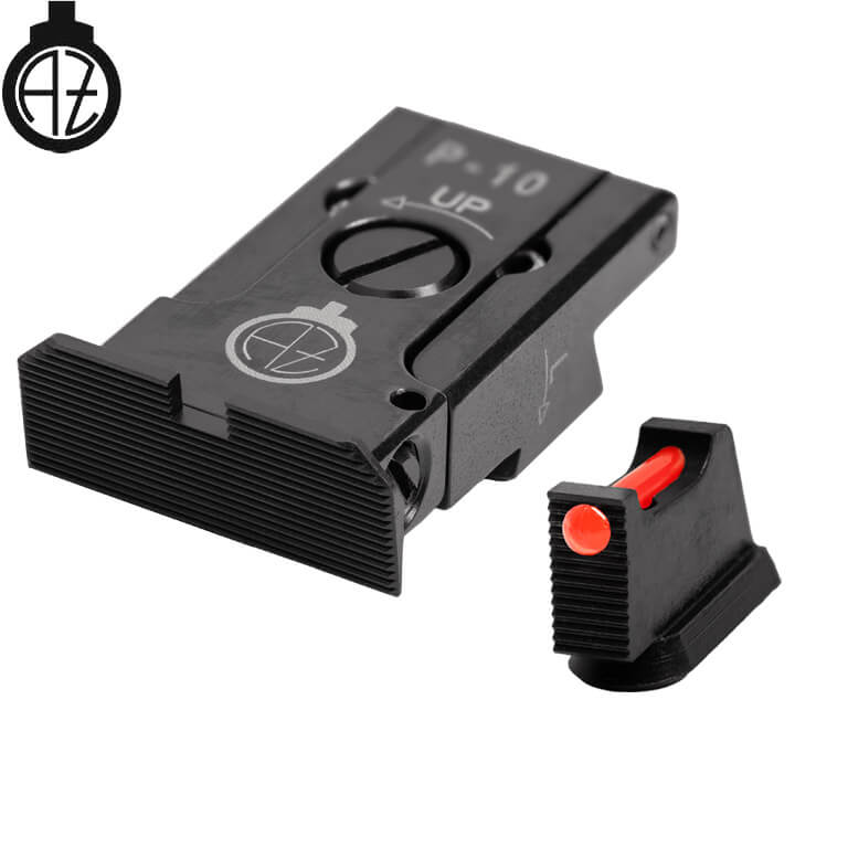 CZ P-10 ρυθμιζόμενα σκοπευτικά | οπτική ίνα A 