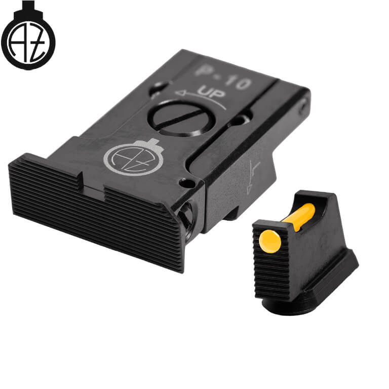 CZ P-10 ρυθμιζόμενα σκοπευτικά | οπτική ίνα A 