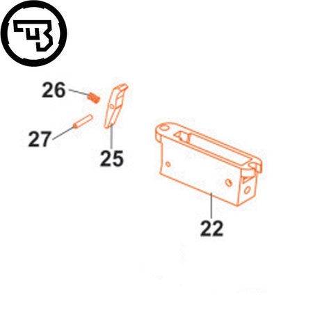 CZ 457 οδηγός γεμιστήρα πλήρης