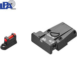 CZ 75B, CZ P-01, CZ 75 SP-01 πλήρως ρυθμιζόμενο σετ σκοπευτικών με οπτικές ίνες LPA | type A