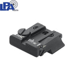 CZ 75B, CZ P-01, CZ 75 SP-01 ρυθμιζόμενο οπίσθιο σκοπευτικό LPA