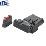 CZ 75B, CZ P-01, CZ 75 SP-01 πλήρως ρυθμιζόμενο σετ σκοπευτικών με οπτικές ίνες LPA | type A