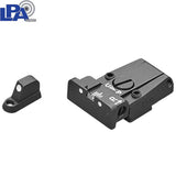 CZ P-07, CZ P-09 σετ ρυθμιζόμενων σκοπευτικών με τελείες | τύπος A