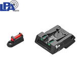 CZ P-07, CZ P-09 σετ ρυθμιζόμενων σκοπευτικών με οπτικές ίνες | τύπος B
