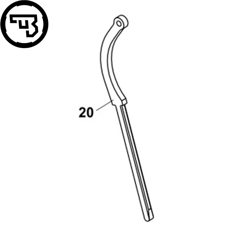 CZ Shadow 2 Compact, CZ P-01, CZ P-07, CZ P-09 οδηγός ελατηρίου κύριας σκανδάλης