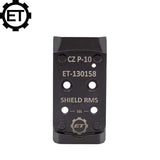 CZ P-10 OR πλάκα αντάπτορα | Shield RMS, SMS
