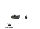 CZ P-10 Optics Ready σετ σκοπευτικών αυλακωτά | Χαμηλό