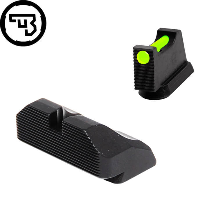 CZ P-10 Optics Ready σετ σκοπευτικών με οπτικές ίνες | CZ