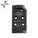 CZ Shadow 2 πλάκα αντάπτορα Optics Ready | Shield RMSc footprint Evo Arms