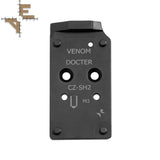 CZ Shadow 2 πλάκα αντάπτορα Optics Ready | Vortex Venom footprint Evo Arms