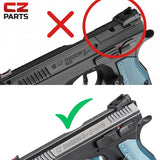 CZ Shadow 2, CZ 75 SP-01 Shadow βάση για σκοπευτικό κόκκινης κουκκίδας | Shield RMSc footprint 