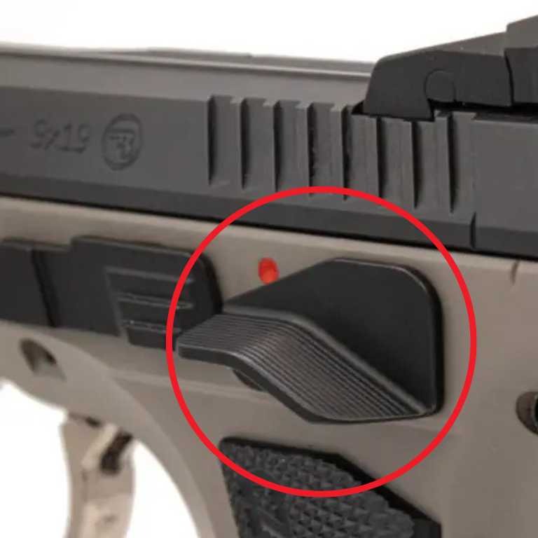 CZ TS 2, CZ Shadow 2 Ultimate ασφάλεια