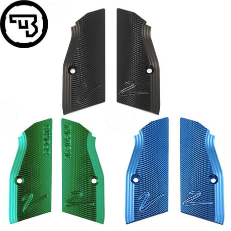 CZ TS 2, CZ Shadow 2, CZ 75B & SP-01 κοντές alu λαβές CZ